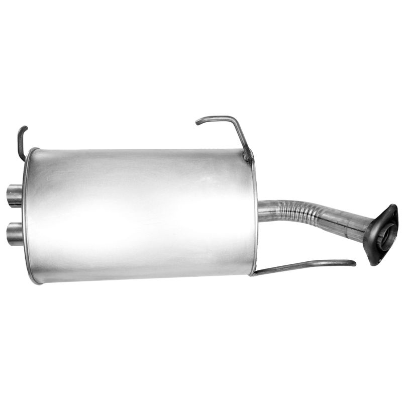 Walker Exhaust Exhaust Muffler, Dual 1-3/4 in Offset Inlet, 18 in Body/30 in Overall Length - 18964