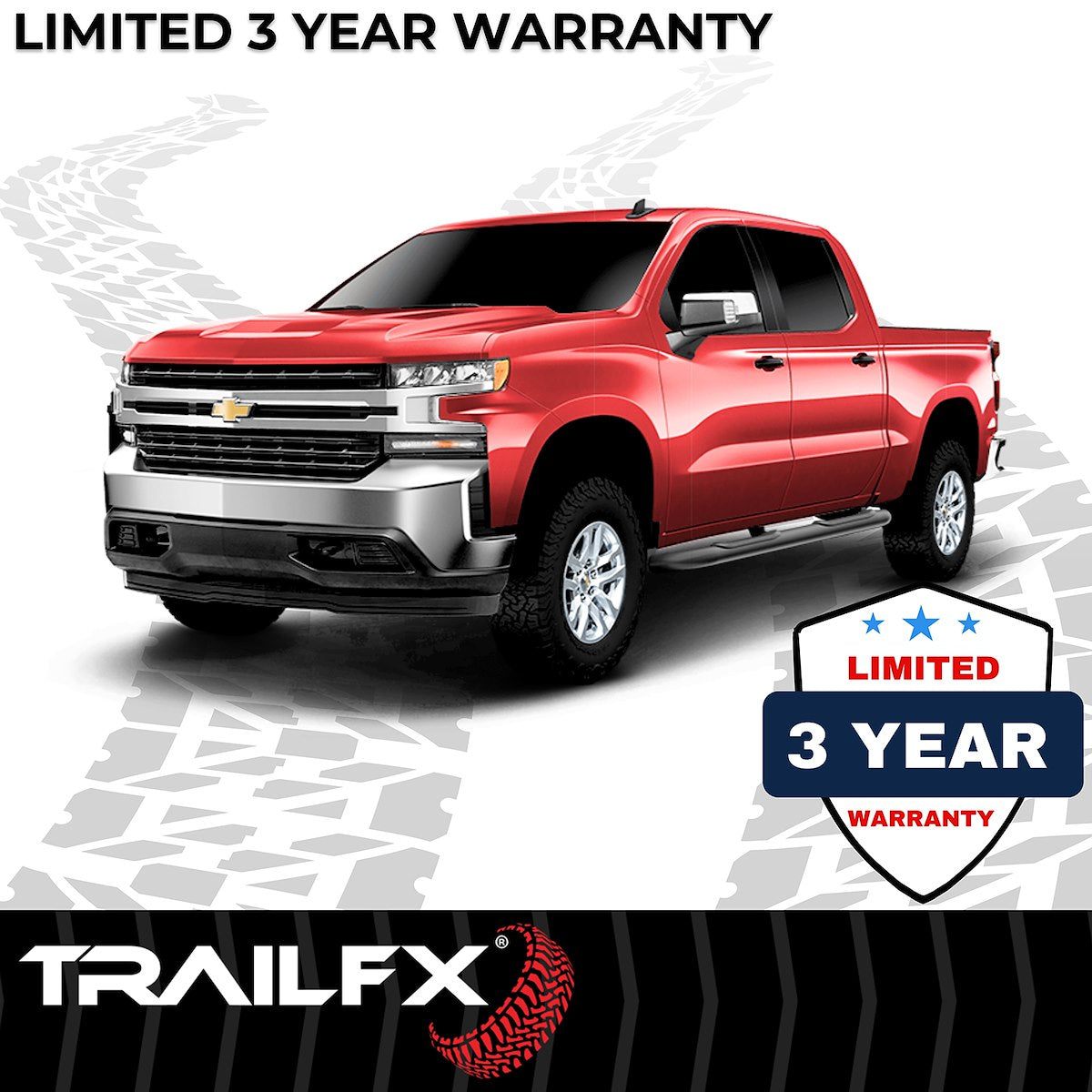 TrailFX Running Boards & Nerf Bars A1019T product image 8