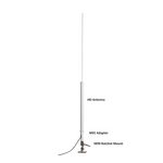 Morad VHF Radio Antenna, VHF-156 HD, 4.5 ft Length, 6dB Gain - 9120