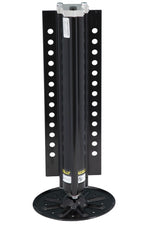 Lippert Leveling Jack, 8000 lb Capacity, With 9 in Footpad, Black - 433458
