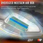 K&N Air Cleaner Assemblies and Air Intake Kits 50-2593 product image 9