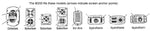 JCJ Enterprises Bug Screen - RV Appliance, 7-1/4 in Length x 4 in Width x 1-1/4 in Height, Stainless Steel - M-200