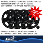 Coast2Coast Wheel Skins & Styled Wheel Covers IWCIMP97BLK product image 5