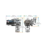 GPI Liquid Transfer Tank Pump, EZ-8, 12 V AC, Up To 8 gal Per Minute - 137100-05