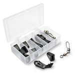 Cannon Downrigger Cable Terminator, Black, Set Of 6 - 2250002