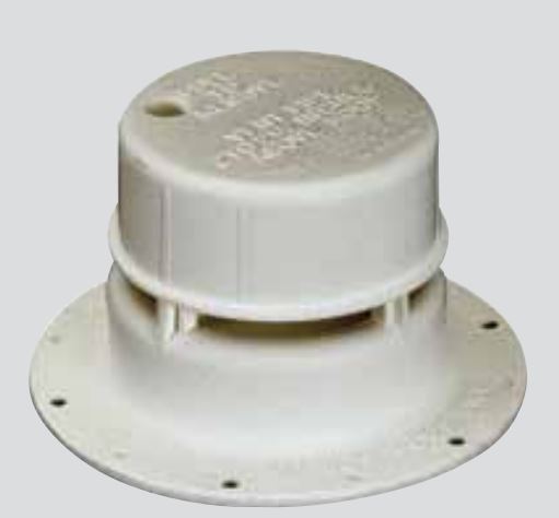 Ventline Sewer Vent, For 1-1/2 in Pipe, Colonial White - V2049-03