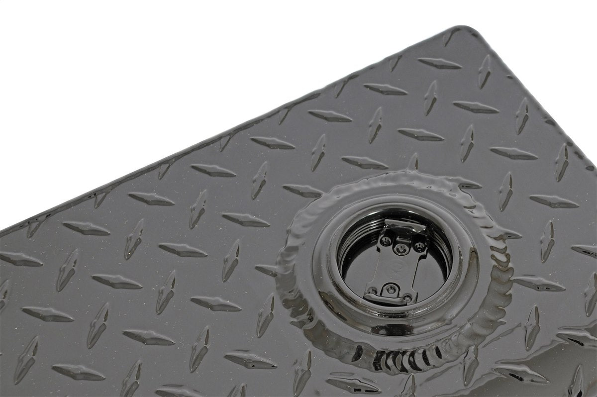 Dee Zee Liquid Transfer Tank, 40 gal Capacity, 9.7 in Length x 56 in Width x 19 in Height, Black Diamond Tread Aluminum - DZ92556NB