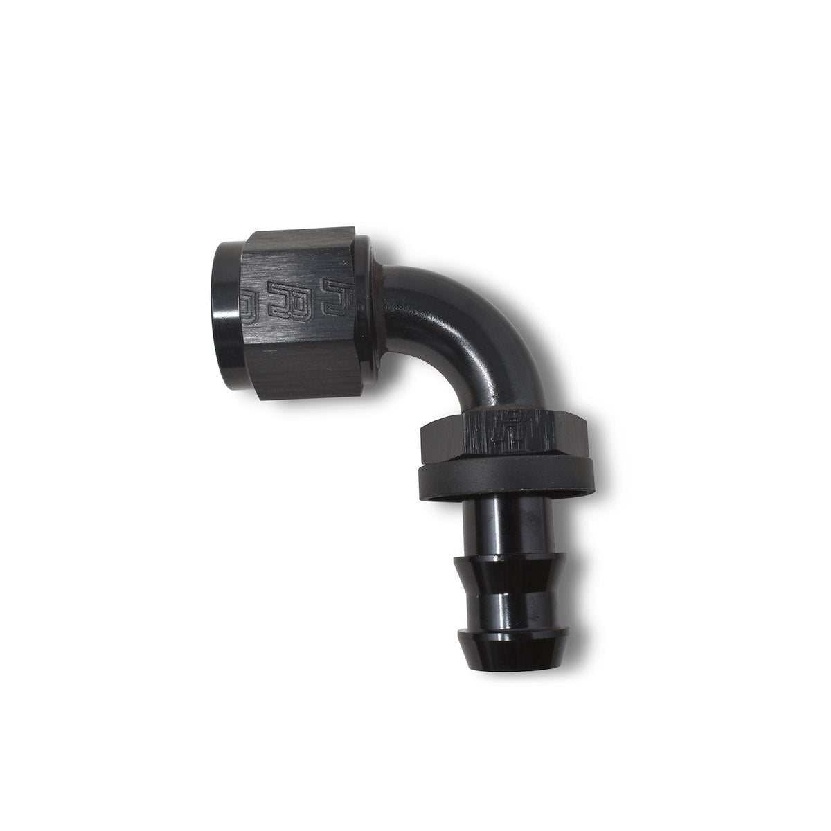 Russell Automotive Hose End Fitting, -6 AN Hose, -6 AN Outlet, 90 degree - 624163