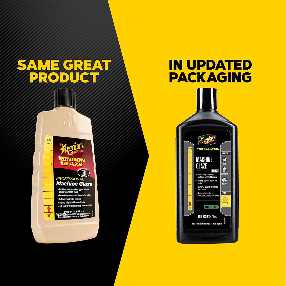 Meguiars Polishing Compound, White, 16 oz - M0316