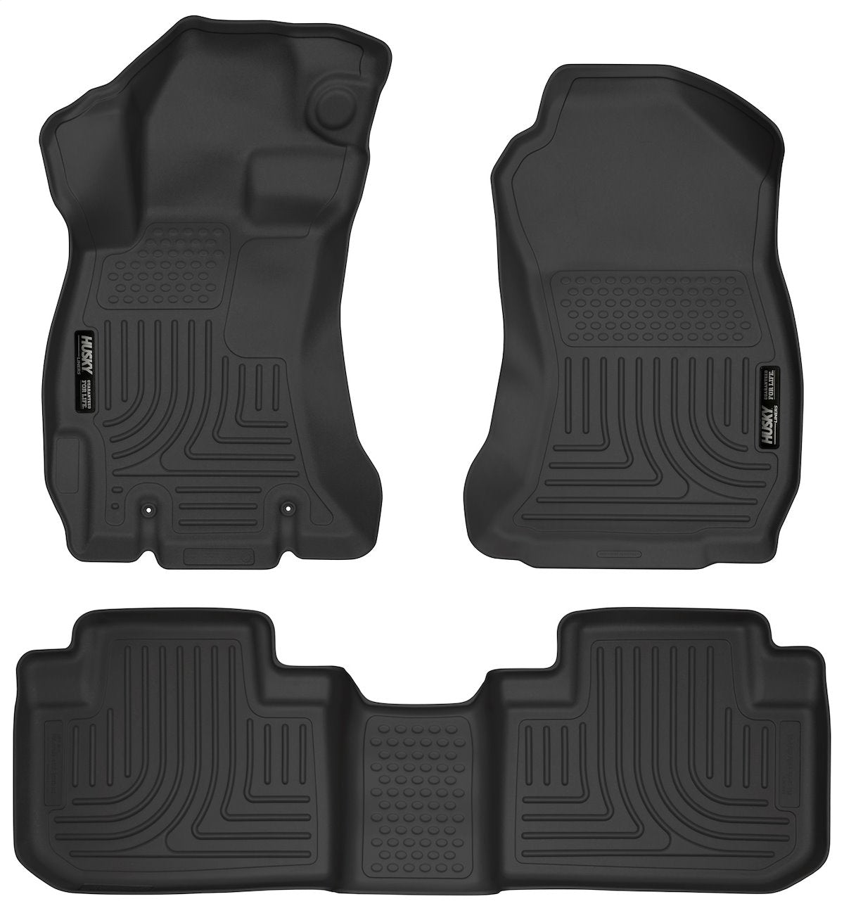 Husky Liners Floor Liner, Black, 3 Piece - 99881