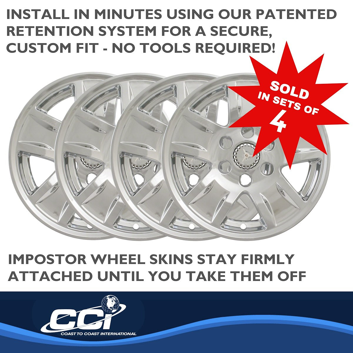 Coast2Coast Wheel Skins & Styled Wheel Covers IWCIMP390XN product image 4