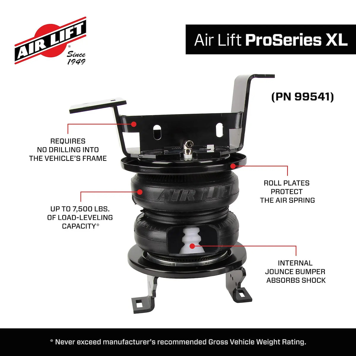 Air Lift Air Spring Kits 99541 product image 4