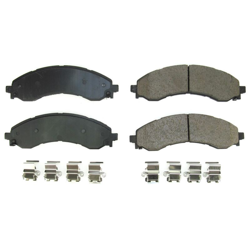 Power Stop Brake Pad, Z17 Evolution, FMSI Number D2404, Ceramic Brake Pads, Set Of 4 - 17-2404