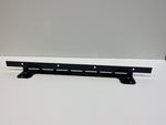 GE Appliances Refrigerator Mount, 16 Gauge Top Mount Bracket, 23-1/4 in Width x 2-1/2 in Height x 1-3/4 in Depth, Black - SMT-PBV10