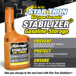 Star Brite Fuel Additive, Treats Up To 80 gal, 16 oz Bottle - 14816