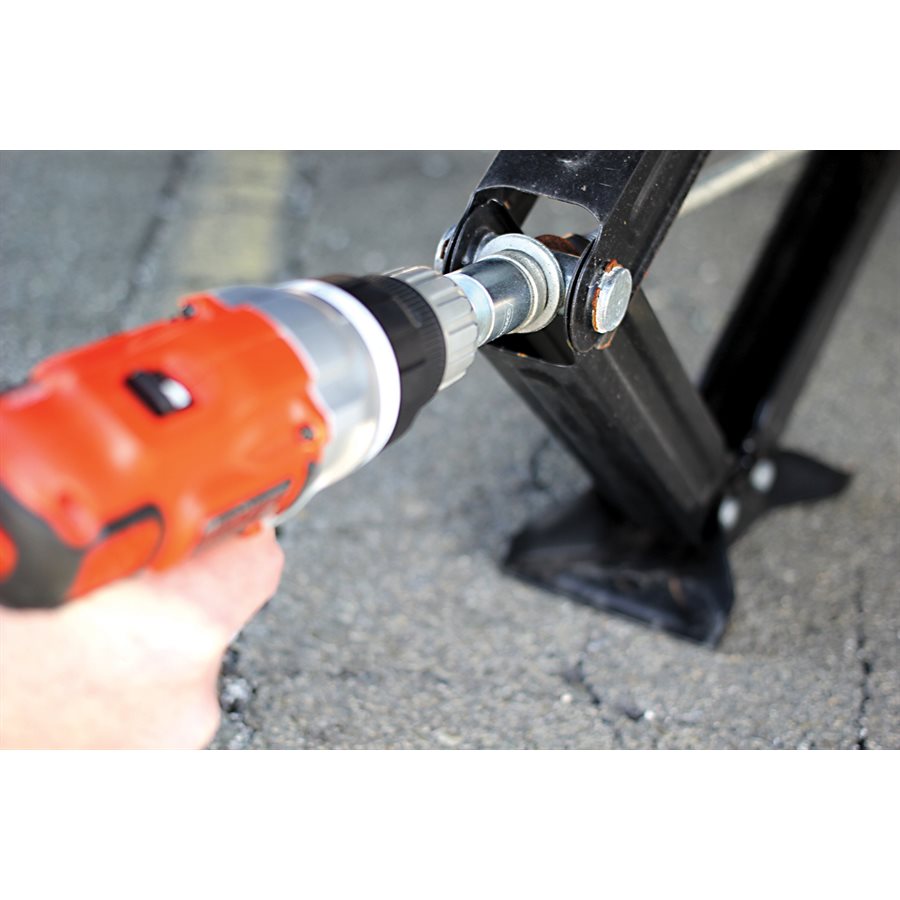 Camco Camper Jack Crank Drill Bit Adapter, 3/4 in Socket - 57363