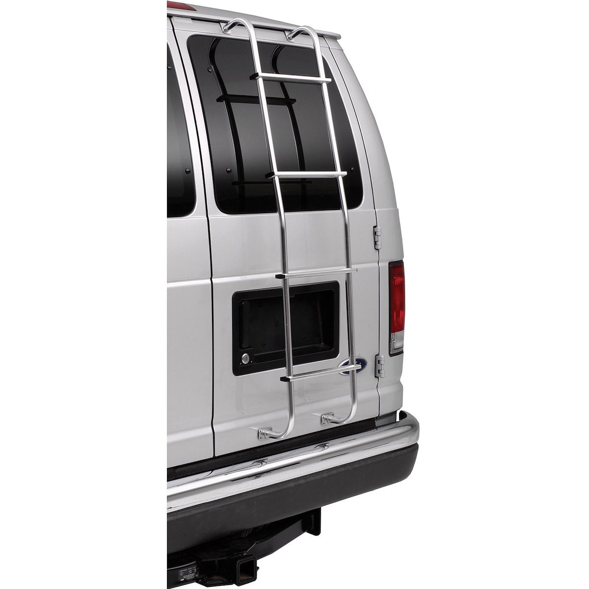 Surco Products Rear Door Ladder, 4 Rungs, Aluminum - 103HF