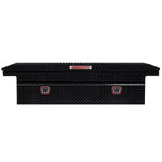 Weather Guard Tool Box, Gloss Black, Aluminum, 20 in Length x 72 in Width x 18 in Height - 121-5-04