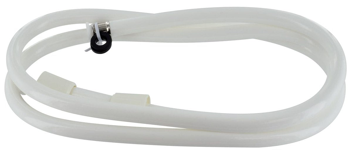 Phoenix Products Shower Head Hose, 72 in Length, White/Nylon - PF276023