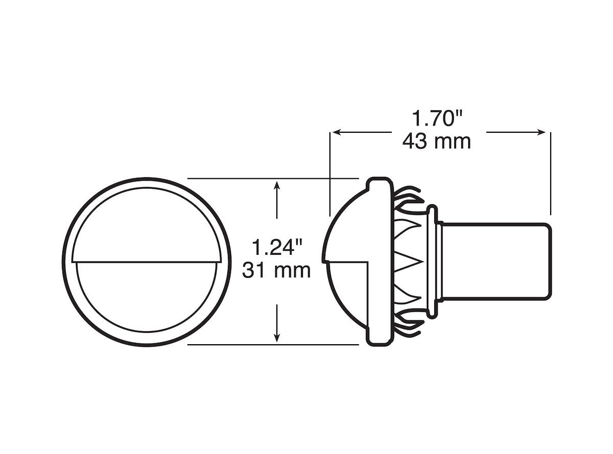 Peterson Manufacturing Trailer & Marker Lights V438 product image 2