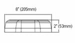 HELLA Warning Light, MLB 50 Series, LED, 23 Selectable Patterns - H27995011