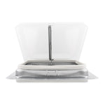 Camco Roof Vent, For 14 in x 14 in, White, Aluminum Base With Plastic Cover - 40480