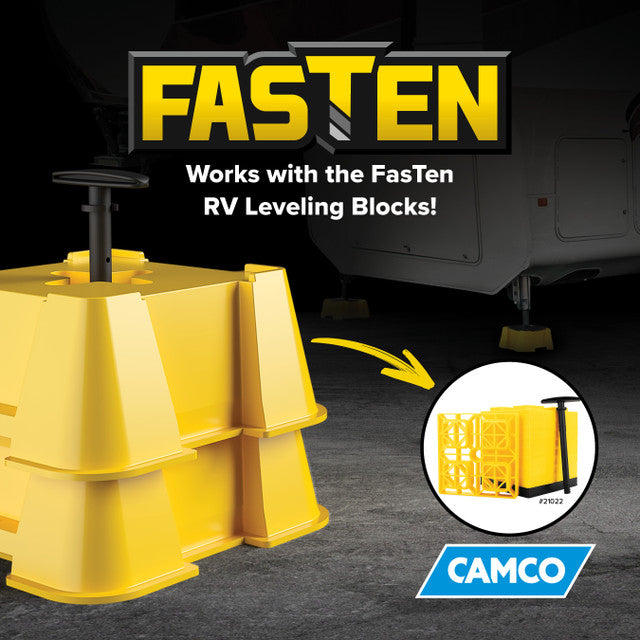 Camco Leveling Block, 8000 lb Capacity, Set Of 2 - 44539