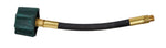 Marshall Excelsior Propane Hose, 1/4 in Inside Diameter High Pressure Pigtail Hose, 200,000 BTU Capacity, 20 in Length - MER425-20P