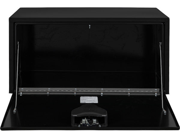 Buyers Products Tool Box, 1 Recessed Drop Door, Black, Steel - 1702105