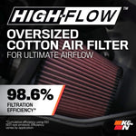K&N Air Cleaner Assemblies and Air Intake Kits 63-1114 product image 4