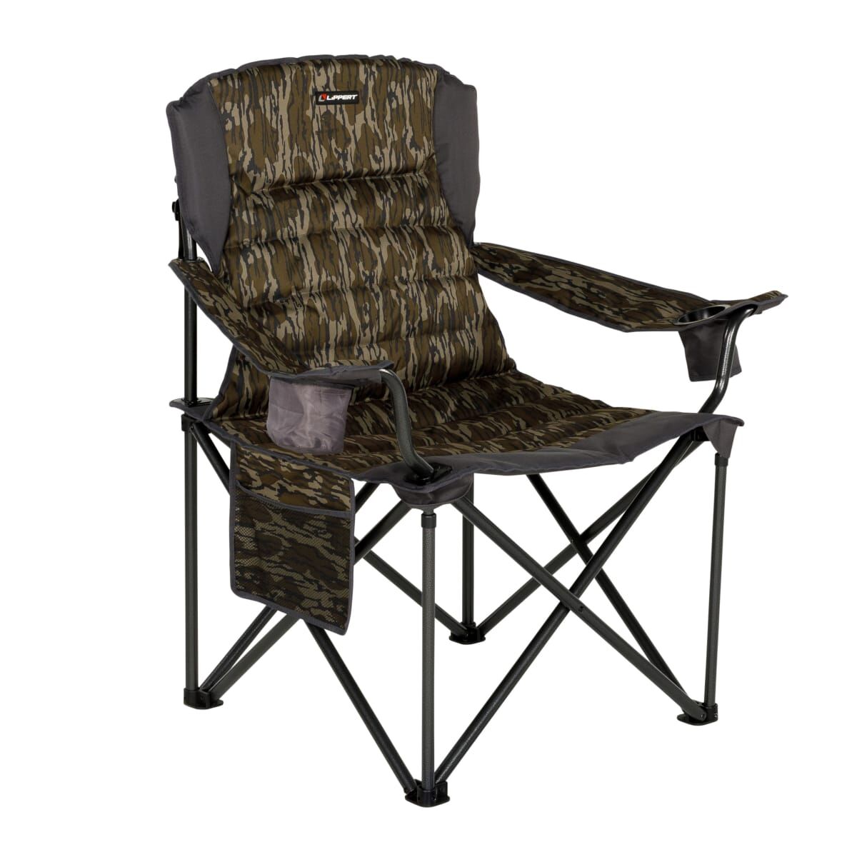 Lippert Camping Chair, 38-1/2 in Length x 42 in Height x 26 in Depth, 500 lb Weight Capacity - 2023053729