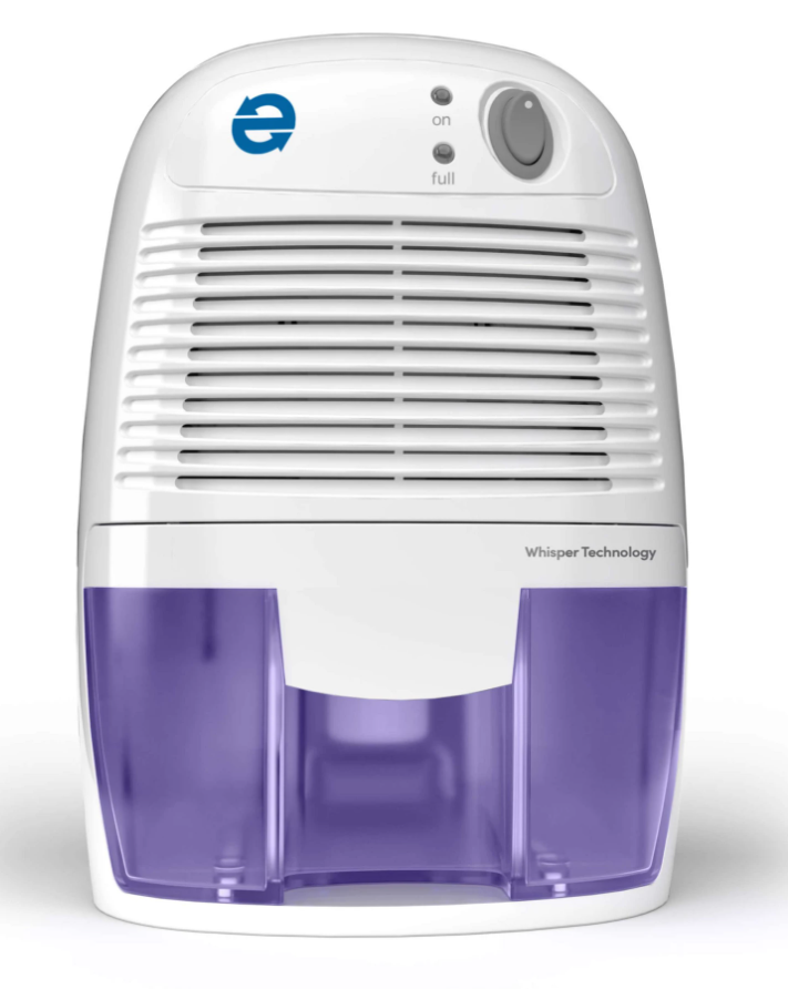 Eva-Dry Dehumidifier, 6-1/2 in Width x 8-1/2 in Height x 5 in Depth, 8 oz Per Day At 86 degree Fahrenheit Moisture Removal Capacity - EDV-1100