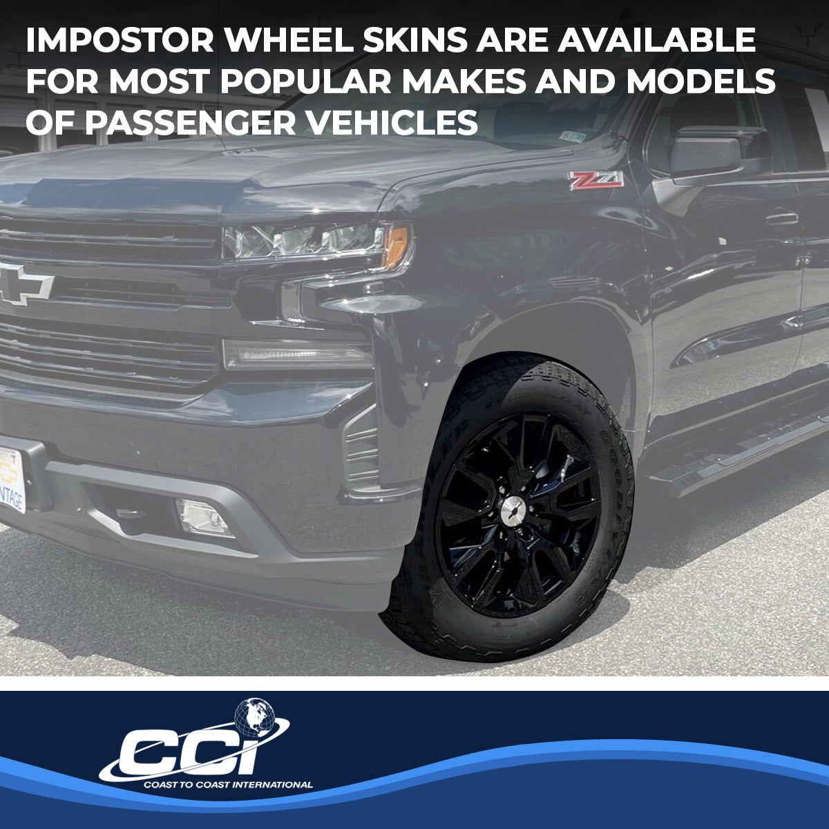 Coast2Coast Wheel Skins & Styled Wheel Covers IMP454BLK product image 7