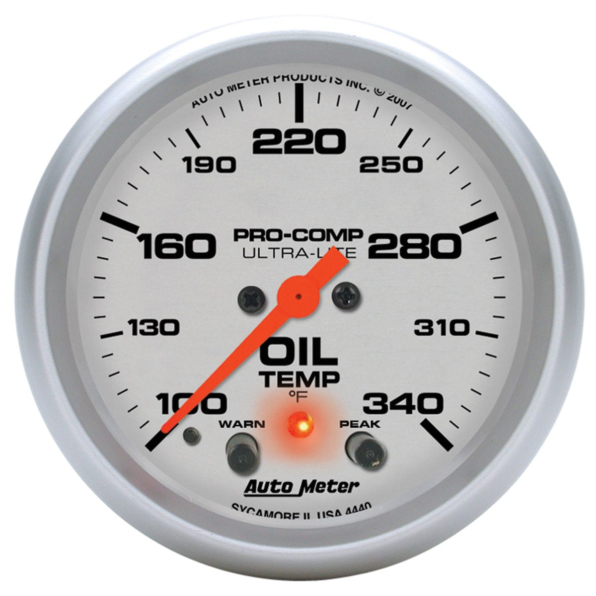 AutoMeter Engine Oil Temperature Gauge 4456 product image 1