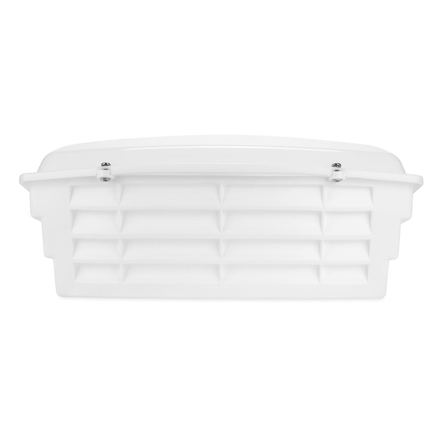 Camco Roof Vent Cover, For 14 in x 14 in Vents, 22-1/2 in Length x 20 in Width x 9 in Height, White - 40421