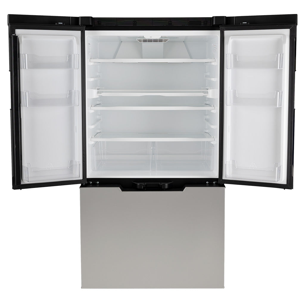 Thetford/ Norcold Refrigerator, Dual Compartment 3 Door Refrigerator With Freezer, 15 Cubic ft, 6.5 amp Draw At 12 V DC - 51144