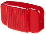 Peterson Manufacturing Trailer Light, Incandescent Bulb, Red Lens, 8-13/16 in x 5-1/16 in - V457