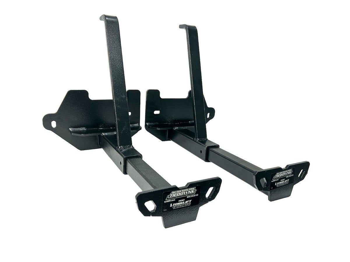 Torklift Camper Tie Down, No Drilling Required, Black, Forged Steel, Set Of 2 - C2225