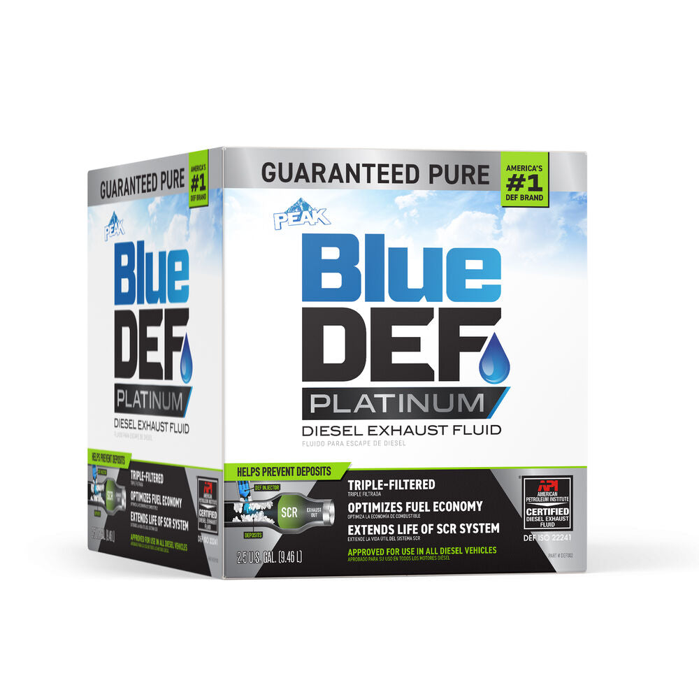 Peak Diesel Emissions Fluid, BlueDEF, 2.5 gal Jug - DEG002