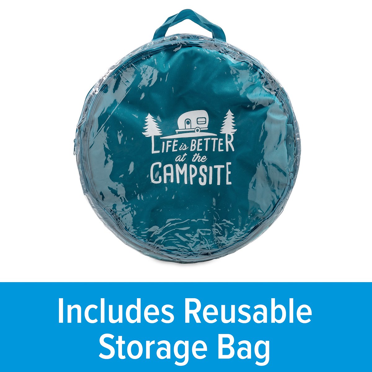 Camco Collapsible Container, Holds 30 gal Kitchen Size Trash Bag - 42987