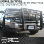Cattleman HD Grille Guard, Gloss Black, Steel - 1357P