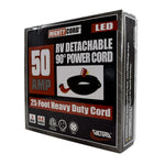 Valterra Power Cord, 3 Prong, 50 amp, 25 ft Length - A10-5025ED90