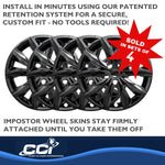 Coast2Coast Wheel Skins & Styled Wheel Covers IWCIMP440BLK product image 5