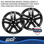 Coast2Coast Wheel Skins & Styled Wheel Covers IWCIMP415BLK product image 3