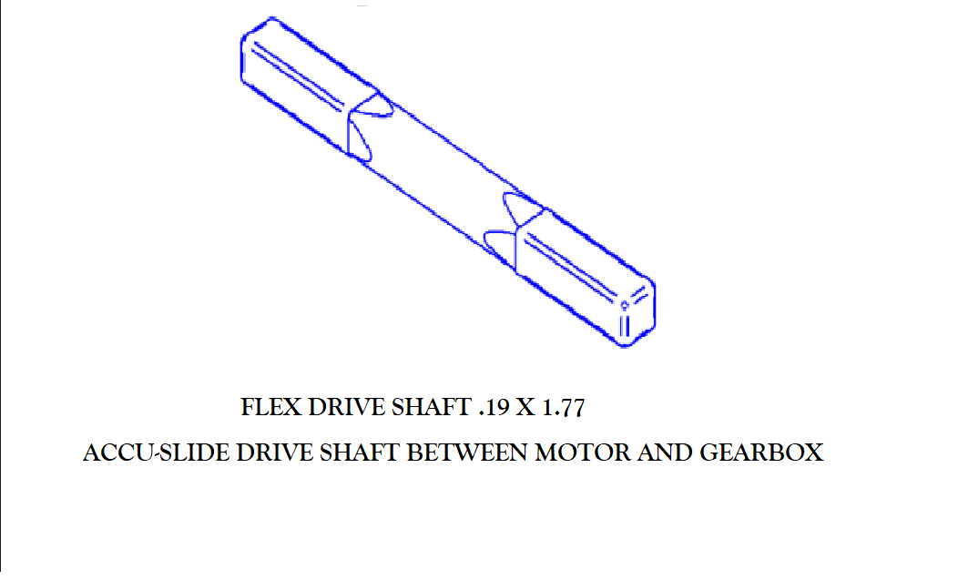 BAL RV Slide Out Drive Shaft - 854769