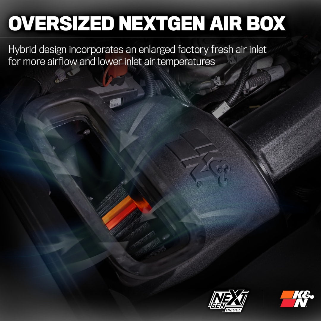 K&N Air Cleaner Assemblies and Air Intake Kits 50-3101D product image 7