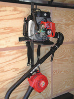 Rack-Em Tool Organizer, Holds 1 Backpack Blower, Black/Gray, Steel - RA-4