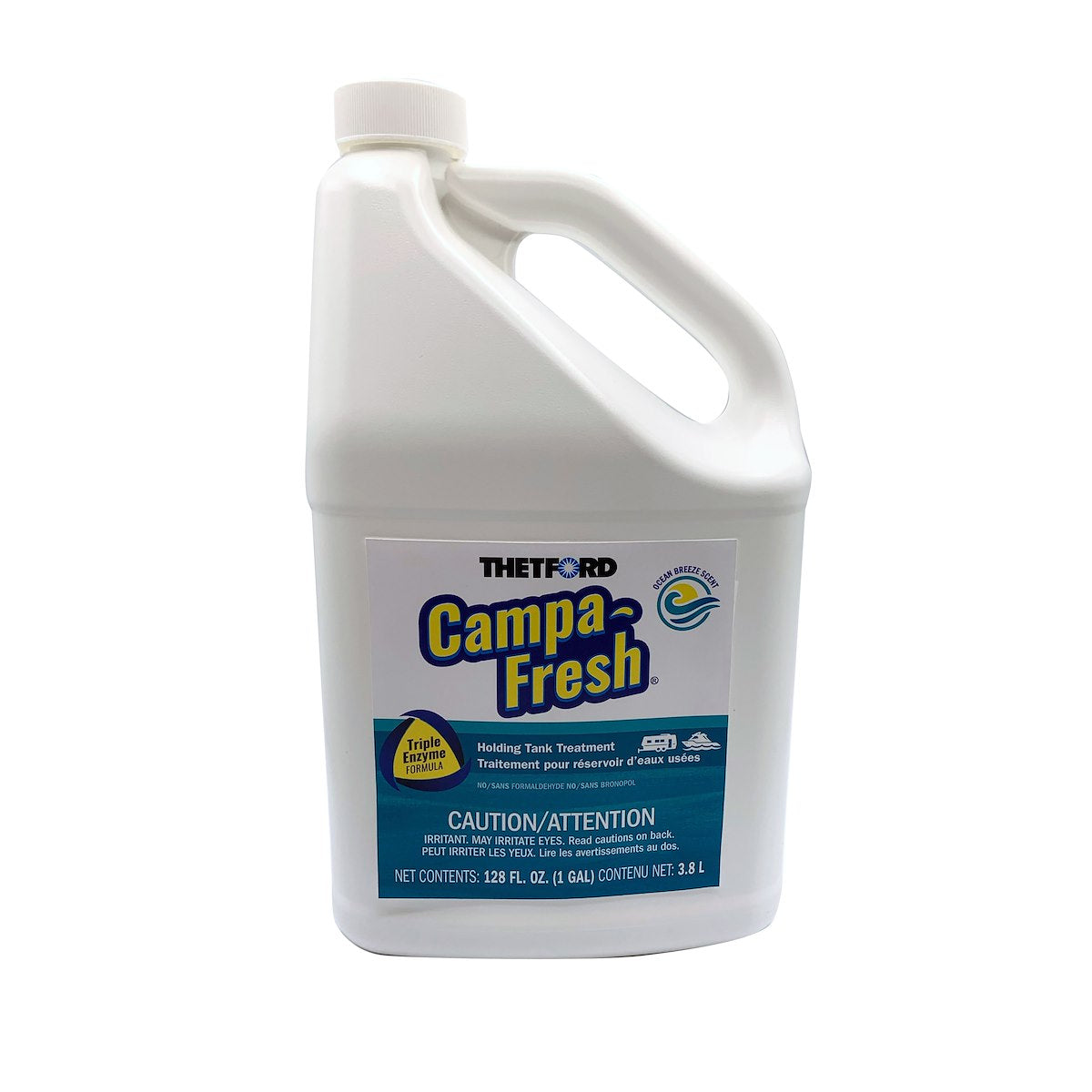 Thetford/ Norcold Waste Holding Tank Treatment, Treats 40 gal Holding Tank, 128 oz (1 gal) Jug, 16 Treatments Per Bottle - 51119