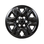 Coast2Coast Wheel Skin, 18 in, 6 Spokes, Gloss Black, Set Of 4 - IWCIMP103BLK