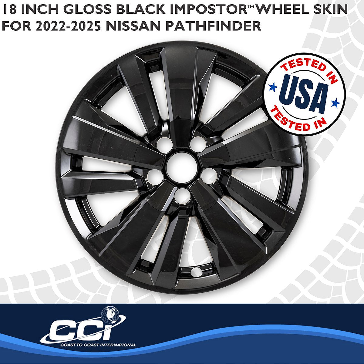 Coast2Coast Wheel Skins & Styled Wheel Covers IMP519BLK product image 3